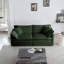 Ensemble de canapé 3 pièces avec coussin, ensemble de canapé comprenant 2 fauteuils et un canapé 2 places