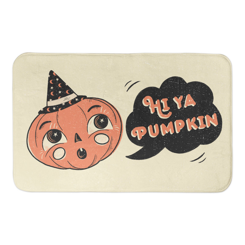 Tapis pour salle de bain FANTON hi ya Pumpkin