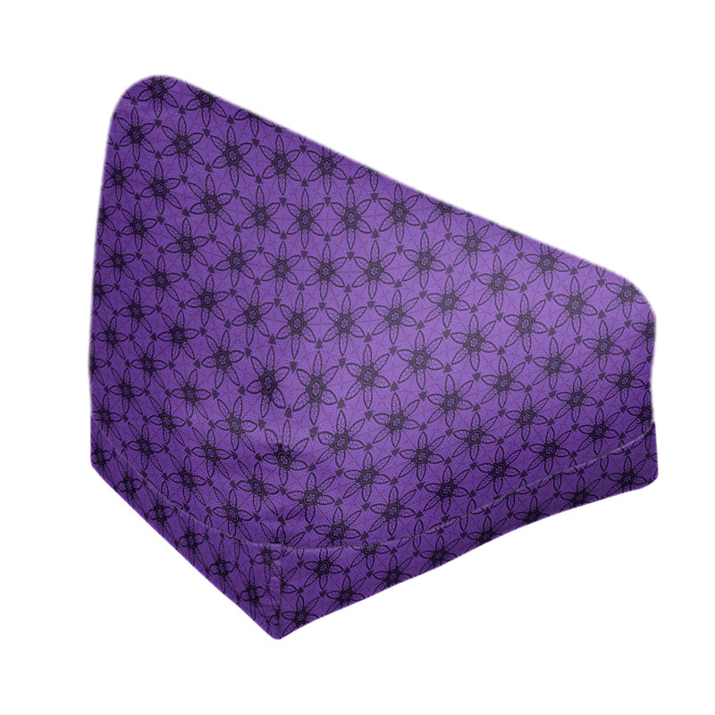Fauteuil à billes et méridienne standard Leffel, H 86 po x l 27 po x P 43 po, Mauve / Noir, Pas de bourre