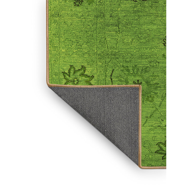 Tapis jaunes modernes Mid-Century 2679