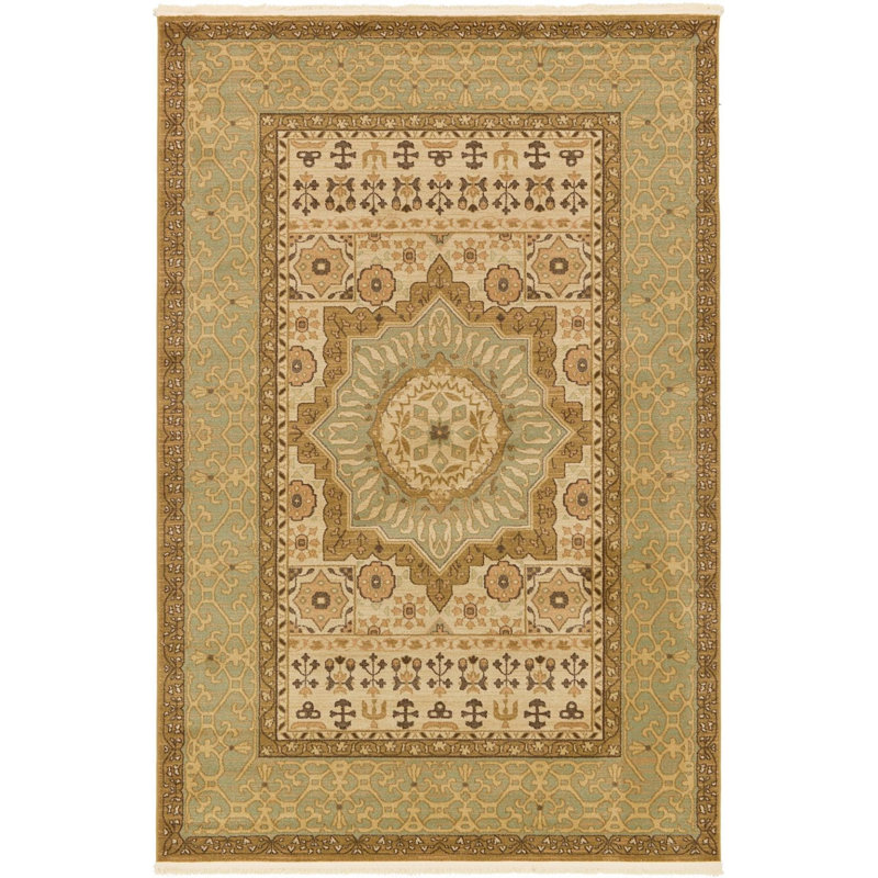 Palazzo Oriental Indoor Rug, Rectangle 7' x 10'