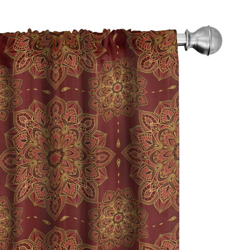 Room Darkening Curtain Pair, 28" x 95"