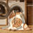 Machine Washable Easton Dumplings Global Inspired Block Print Rug in Beige – Beige Binding-95832307
