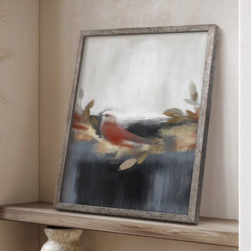 «Christmas Holiday Art CCXII», reproduction encadrée - bois massif, H 11 po x l 9 po