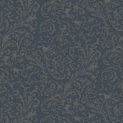 Papier peint minuit Florentine Vine