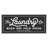 Vintage Laundry Sign - Print on Canvas
