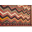 Tapis persan Gabbeh à chevrons 4 x 6
