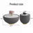 Cup Shape Leather Coffee Table-253217031