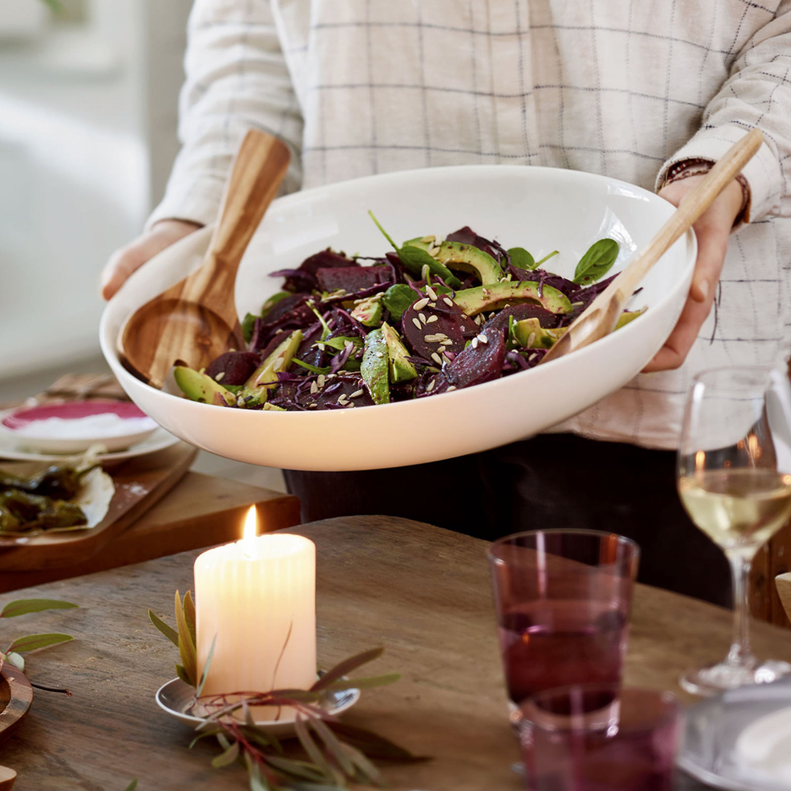 Artesano Acacia Salad Servers