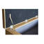 Baroque Faux Leather Upholstered Storage Bench