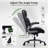 Modern Upholstered Swivel Office Chair-341916353