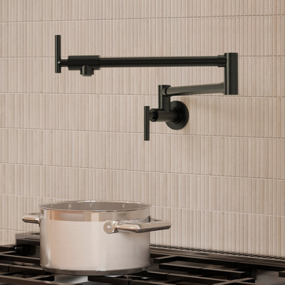 Ensemble de robinets de cuisine à double fonction - Robinet de cuisine et robinet mural pour lavabo et cuisinière