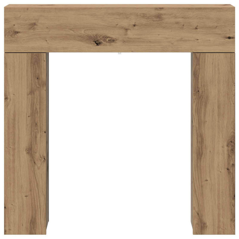 Fireplace Mantel, Artisan Oak