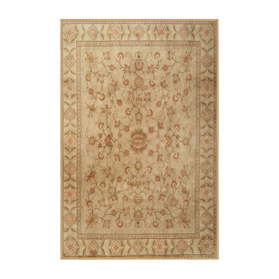 Tapis décoratif olive de style oriental Chaya