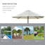 Icarus 4.4m x 2.6m Rectangular Traditional Parasol-1412801717