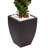 Spiked Agave Artificial Plant in Black Planter