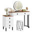 Nitza Dressing Table with Mirror-1417687529