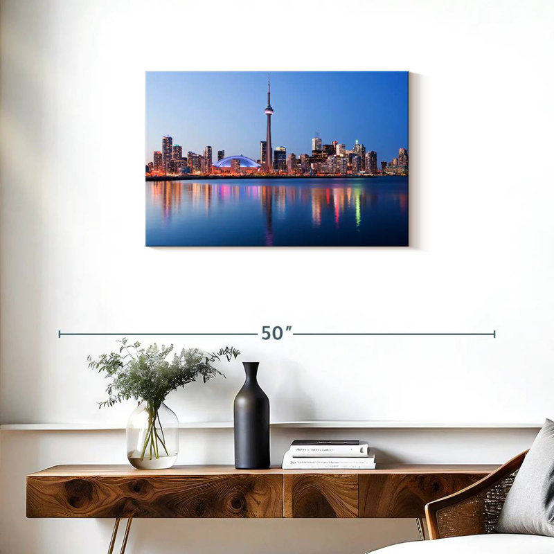 Rorry Toronto Skyline, 20" H x 30" W