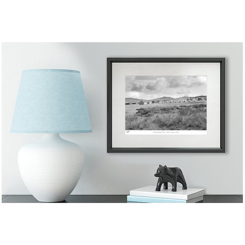Okehampton, The Camp 1929 by Francis Frith - Single Picture Frame Print, 45cm H x 60cm W x 2.3cm D