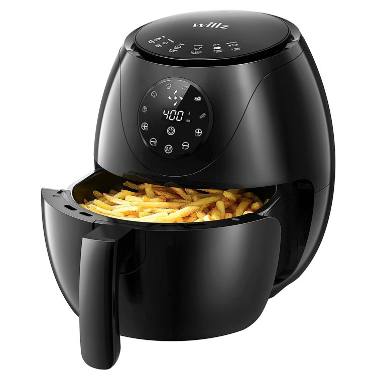 OVENTE Compact Air Fryer, 3.2 Quart Electric Hot Cooker with 1400W
