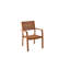 Milhouse 4 - Person Wood Patio Dining Set with Extendable Rectangular Table