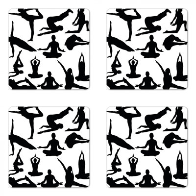 Square 4 Piece Coaster Set