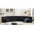Hisa Upholstered Curved Sectional Reversible-89266774