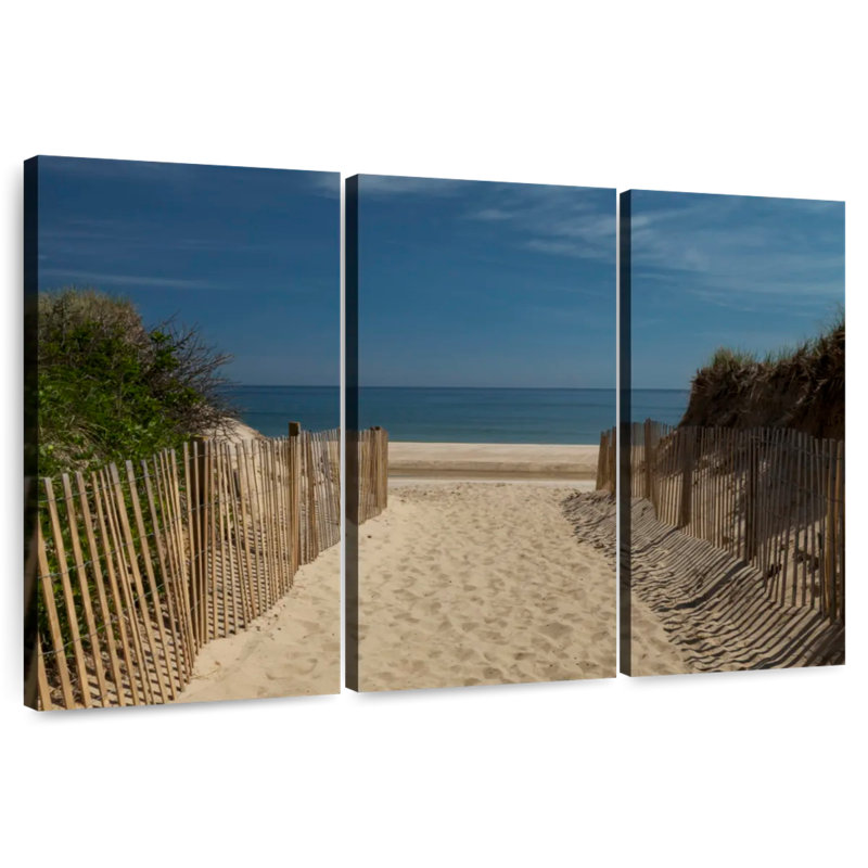 Gillard Path To Cape Cod Beach, 32" H x 50" W