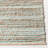 Winthrop Hand Woven Jute/Cotton Striped Rug in Aqua-582231840