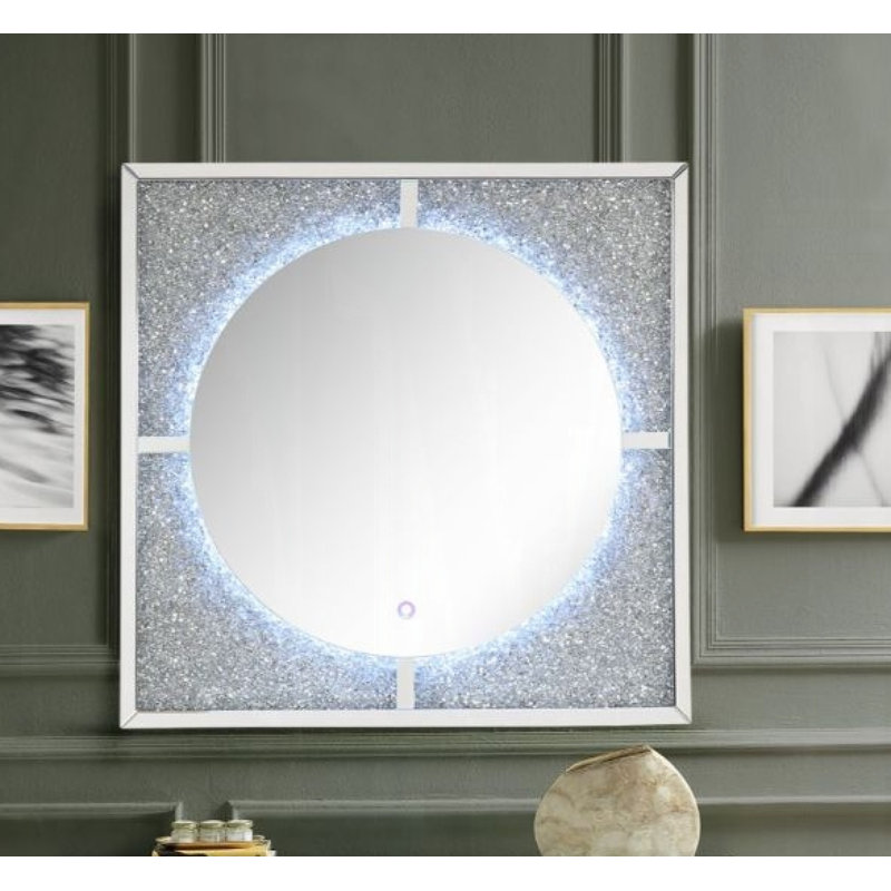 Renningers Beveled Lighted Wall Mirror