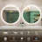 Round LED Vanity Mirror with Defogging, Bluetooth, and Dimmable Lights-316566973