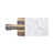 Hickory Wood/Carrara Marble