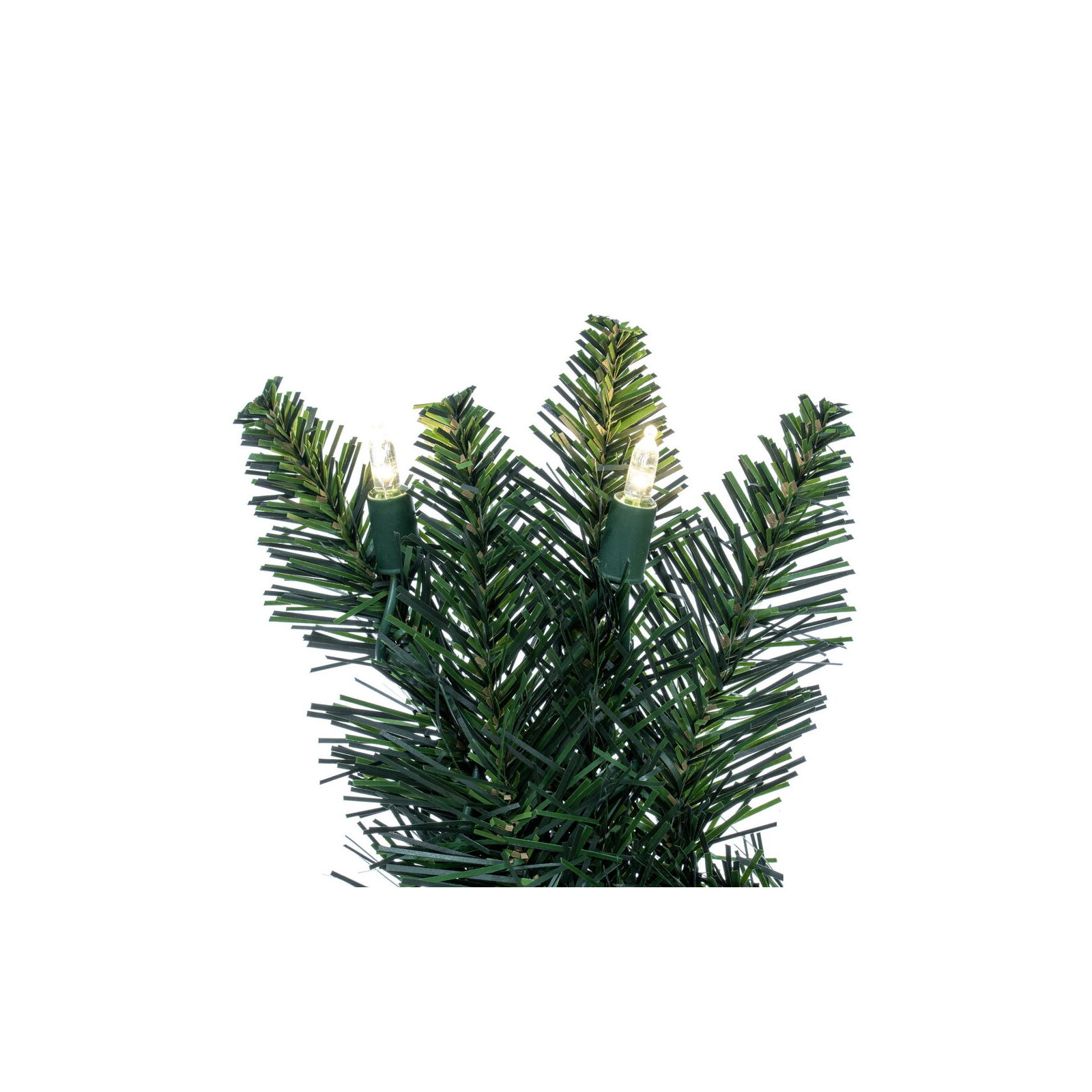Peabody Artificial Fir Wreath,  Warm Clear, 24" H x 24" W x 3" D