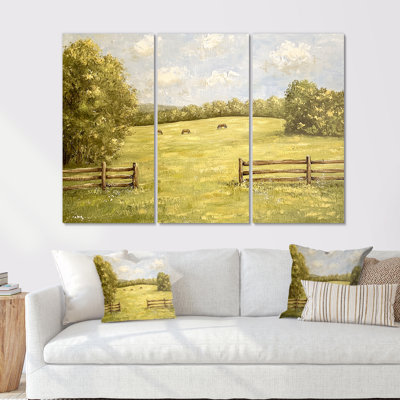 Kentucky Bluegrass Country Charm I  Kentucky Wall D&eacute;cor Set