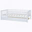 Lit de jour en bois avec couchette et garde-corps-657603955-657603964