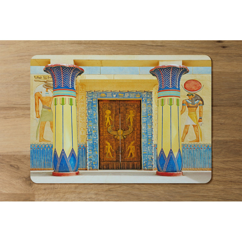 Ardavan Polyester-Coated Hardboard No Pattern Rectangle Placemat