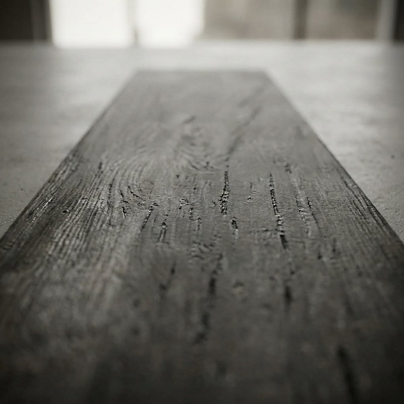 Great Lakes Charcoal Exterior R11 8x48 Porcelain Tile, Charcoal