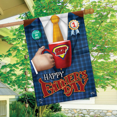 Drapeau de la fête des pères Super Dad