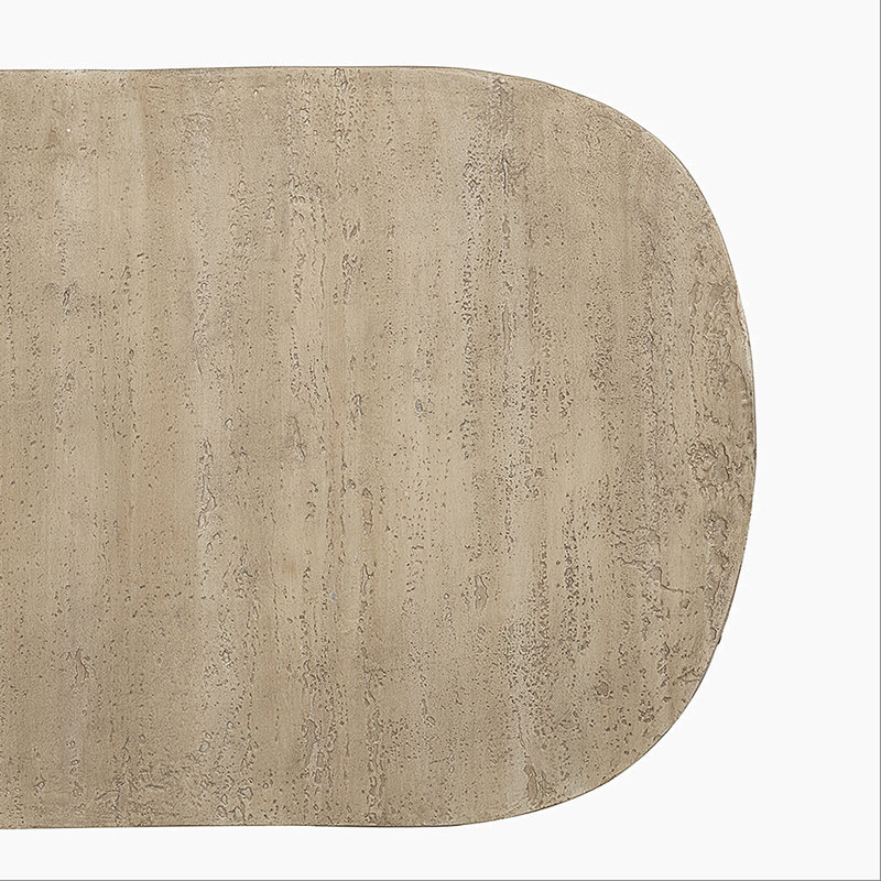 Table basse ovale 36 x 24 x 15 po