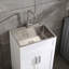 Lavabo 24 po avec boyaux d'arrosage et tête de drain seulement