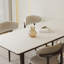 Table et chaise modernes de qualité simple