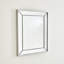 Vermeil Rope Solid Wood Beveled Mirror