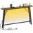 47'' Skinny Console Table With Charging Station And LED Light, Narrow Sofa Table With Power Outlets And Type C & USB Port, Behind Couch Table, For Living Room, Entryway, Hallway, Rustic Brown