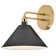Milo Single Light Two-Tone Wall Sconce