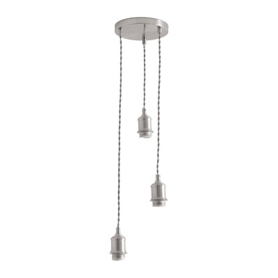 Shaw Cluster Drop 3 Way Adjustable Pendant Ceiling Light