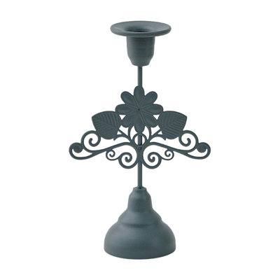 Home Métal Artisanat Décoration de bougie rétro Décoration de table romantique Ornements de chandelles