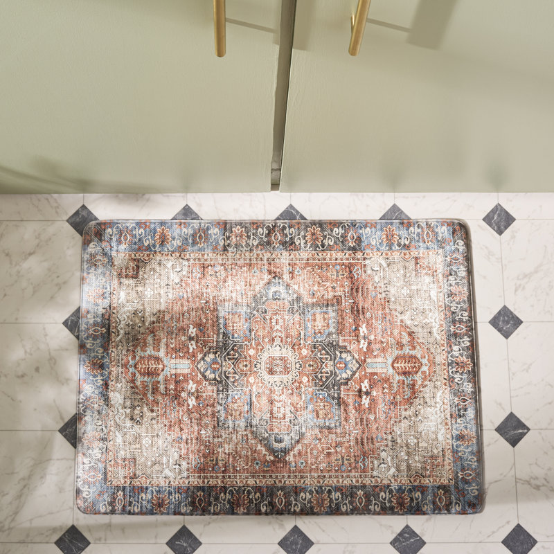 Tapis de cuisine antidérapant oriental Performance Performance 114, Rectangle 1 pi 6 po x 2 pi 0 po