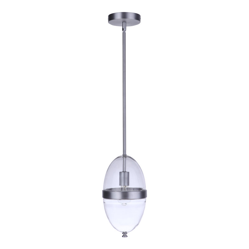 Lyla-Rose Outdoor Pendant, Satin Aluminum