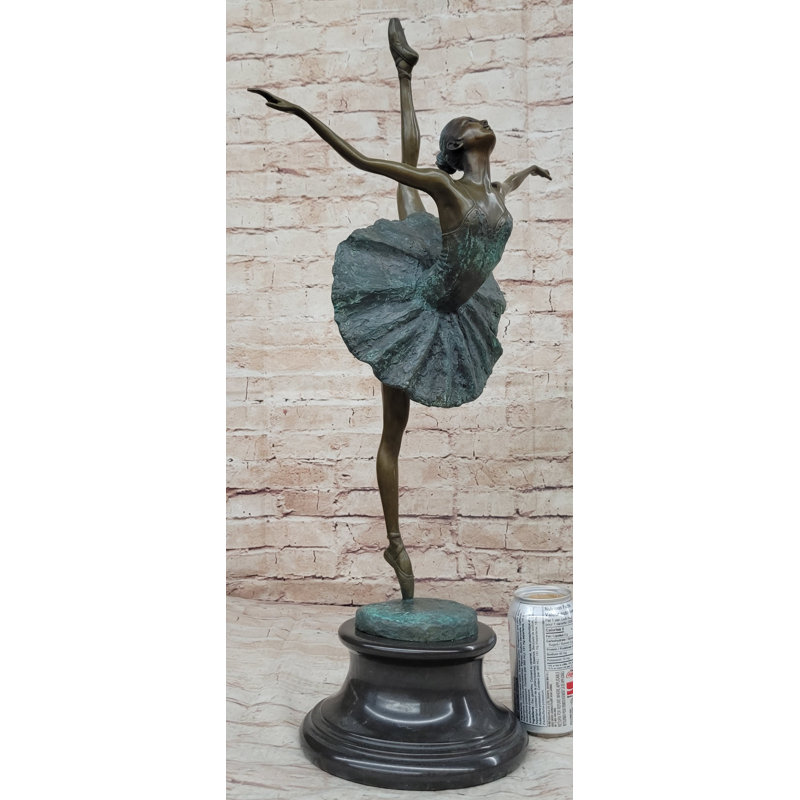 Statue de danseuse de ballet en bronze Hot Cast