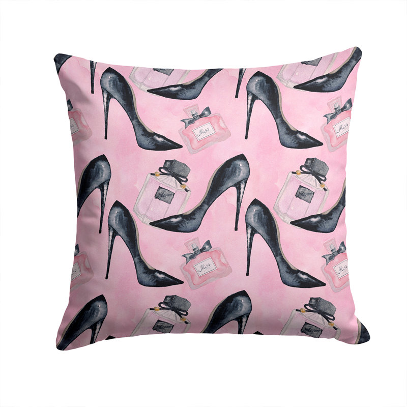  Coussin décoratif pour chaussures et parfum, 14 po x 14 po